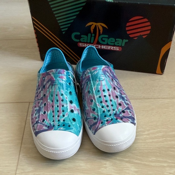 Skechers Other - Skechers Cali Gear Turquoise and Purple Shoes NEW IN BOX